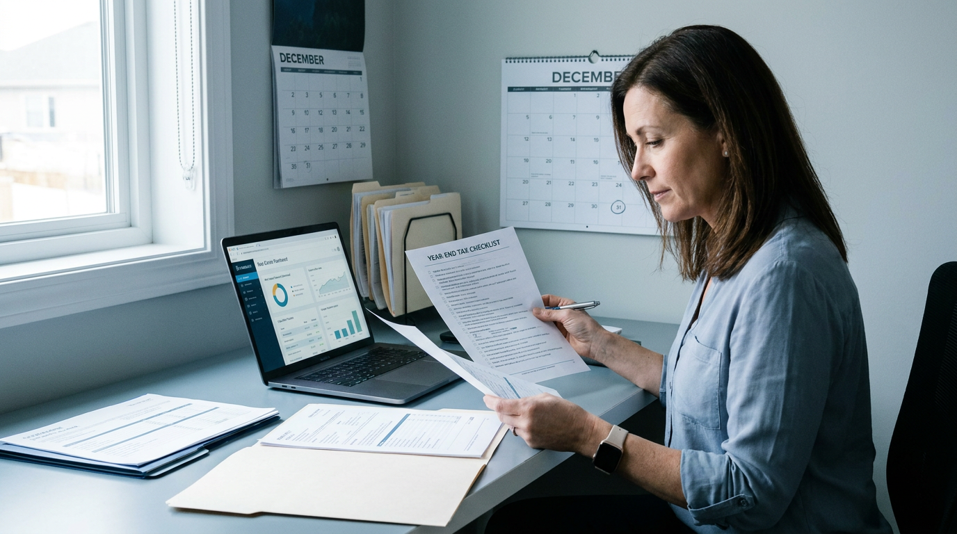 The Real Estate Investor's Year-End Tax Checklist: What to Do Before December 31
